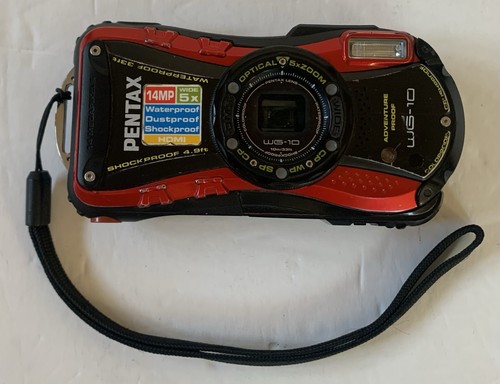 Pentax red 14mp - pentax,